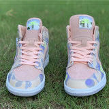 Nike Men's & Women's Luxury Low-Top Trainers — Style 045 angle view