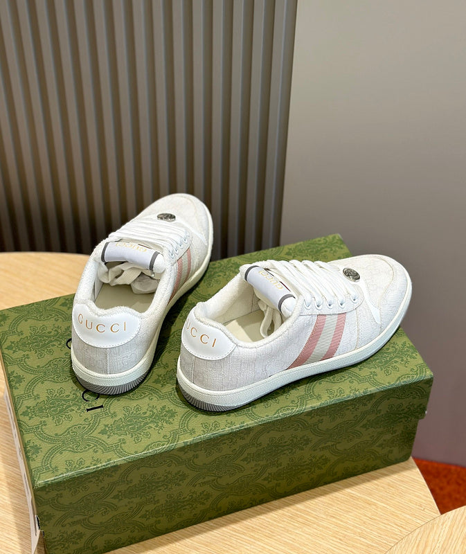 Gucci fresh white-and-black luxury sneakers view 10 minimalist modern build