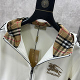 Close-up of Burberry designer clothing craftsmanship