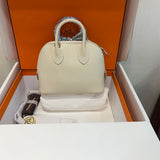  tailored everyday bag detail view showing craftsmanship
