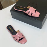 Saint Laurent luxury shoes close-up — premium authentic designer style