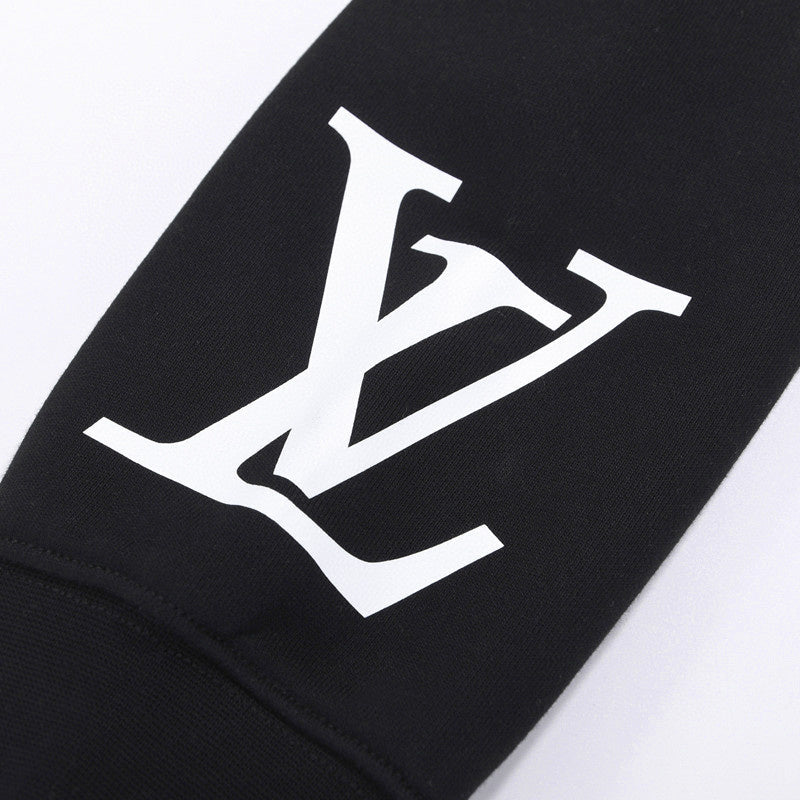Full styled look of Louis Vuitton luxury clothing with contemporary cut