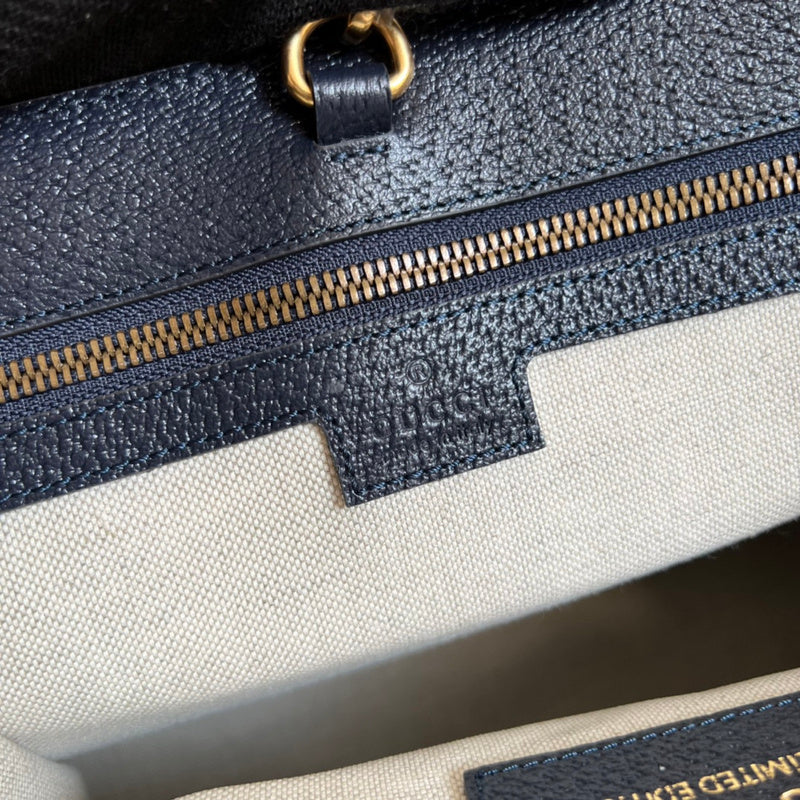 Side profile of everyday-luxe classic women's handbag – women's everyday handbag