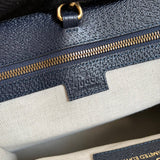 Side profile of everyday-luxe classic women's handbag – women's everyday handbag