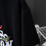 Full styled look of Louis Vuitton cotton t-shirt with signature branding