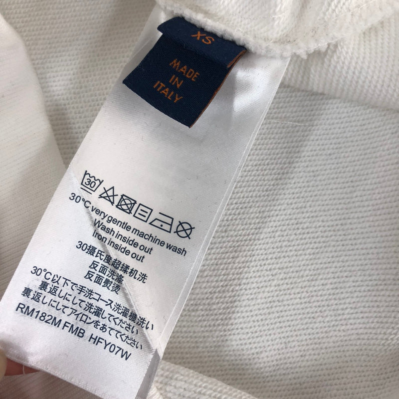 Side profile of Louis Vuitton luxury clothing with relaxed-fit cut