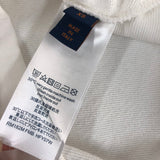 Side profile of Louis Vuitton luxury clothing with relaxed-fit cut