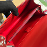 Close-up detail of premium structured women's handbag – women's statement bag