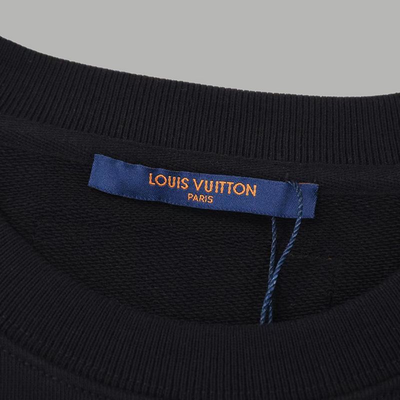 Back view of Louis Vuitton luxury clothing with contemporary cut