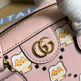 Back view of classic statement women's handbag – women's luxury handbag