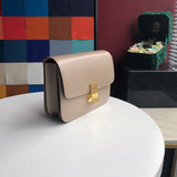 Interior view of modern structured women's handbag – women's luxury handbag