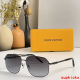 Angled view of Louis Vuitton unisex sunglasses