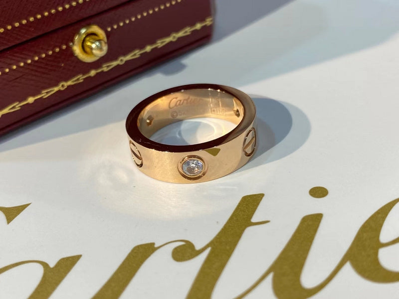 Close-up detail view of Cartier unisex jewelry piece