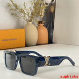 Side view of Louis Vuitton unisex sunglasses
