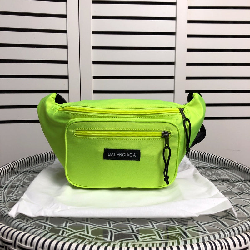 Side profile of statement structured women's handbag – women's premium purse