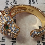 Front view of Cartier unisex jewelry piece