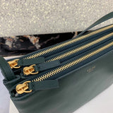 Interior view of structured classic women's handbag – women's premium purse