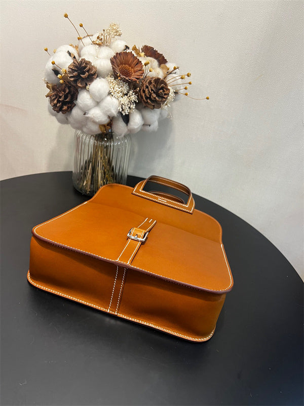 Sculpted handbag styled for everyday wear