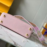 Styled lifestyle shot of modern statement women's handbag – women's luxury handbag