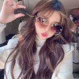 Front view of Louis Vuitton unisex sunglasses