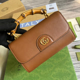 Front view of elevated refined women's handbag – women's luxury accessory