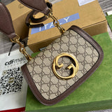 Front view of polished premium women's handbag – women's premium purse