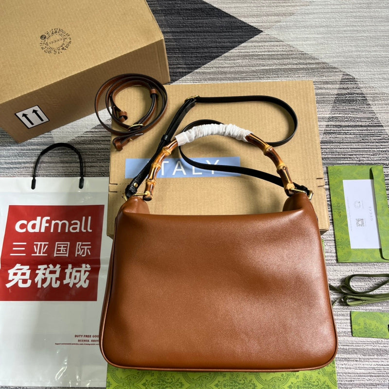 Front view of structured everyday-luxe women's handbag – women's luxury accessory