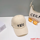 Close-up detail view of Louis Vuitton unisex cap