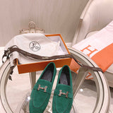 Hermes shoes Style 261 - side profile detail