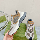 Gucci sneakers detailed view showing premium designer craftsmanship