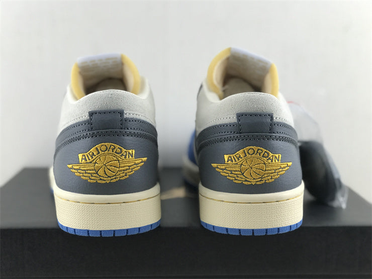 Nike soft grey luxury sneakers view 10 chunky sole construction