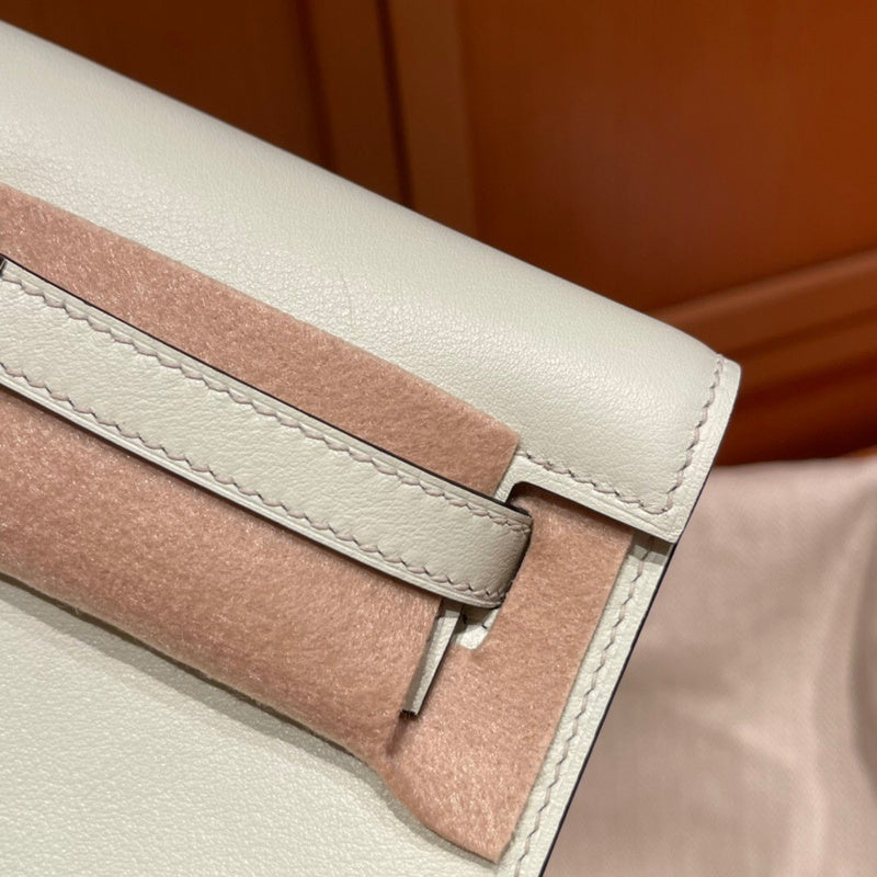Modern bag shown from front angle