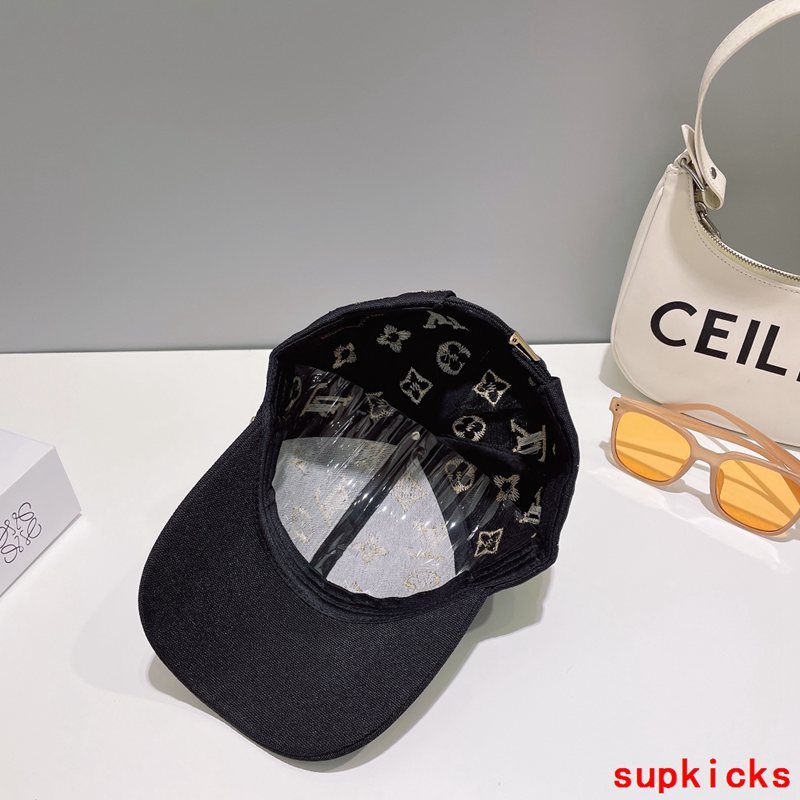Side view of Louis Vuitton unisex cap