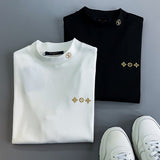 Side profile of Louis Vuitton luxury clothing with everyday silhouette