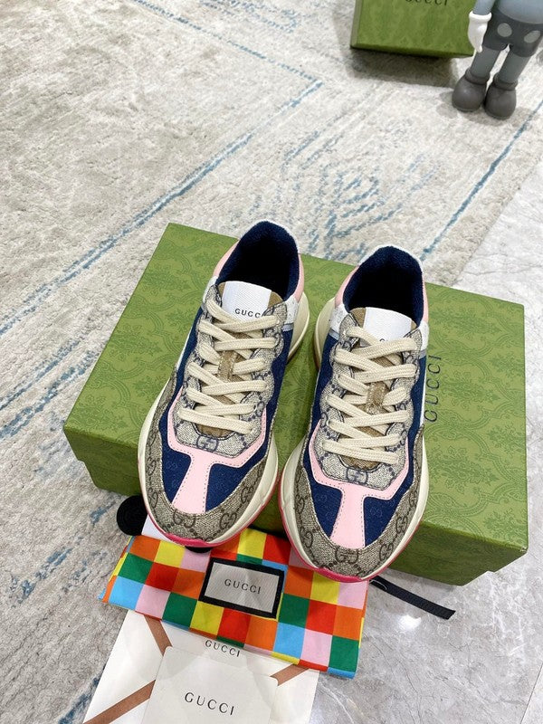 Gucci crisp white luxury sneakers view 9 everyday casual design