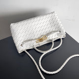 Polished Premium PU Leather Handbag - Versatile Everyday Design | Women's Everyday Carry Handbag #1582 - hardware and detail close-up (image 5) of designer-inspired handbag