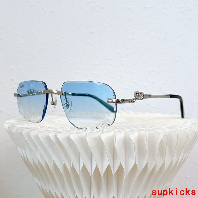 Full view of Cartier unisex sunglasses
