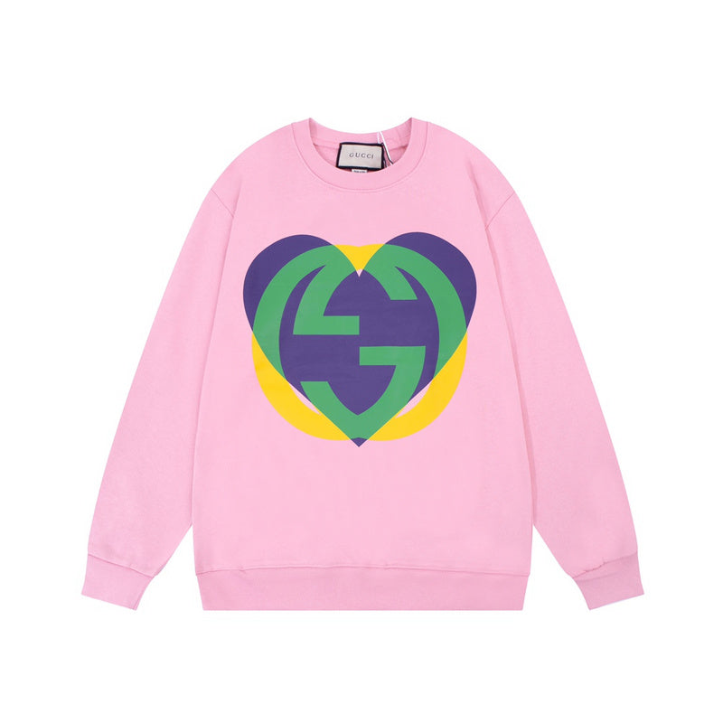 Front view of Gucci luxury clothing with relaxed-fit cut