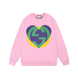 Front view of Gucci luxury clothing with relaxed-fit cut