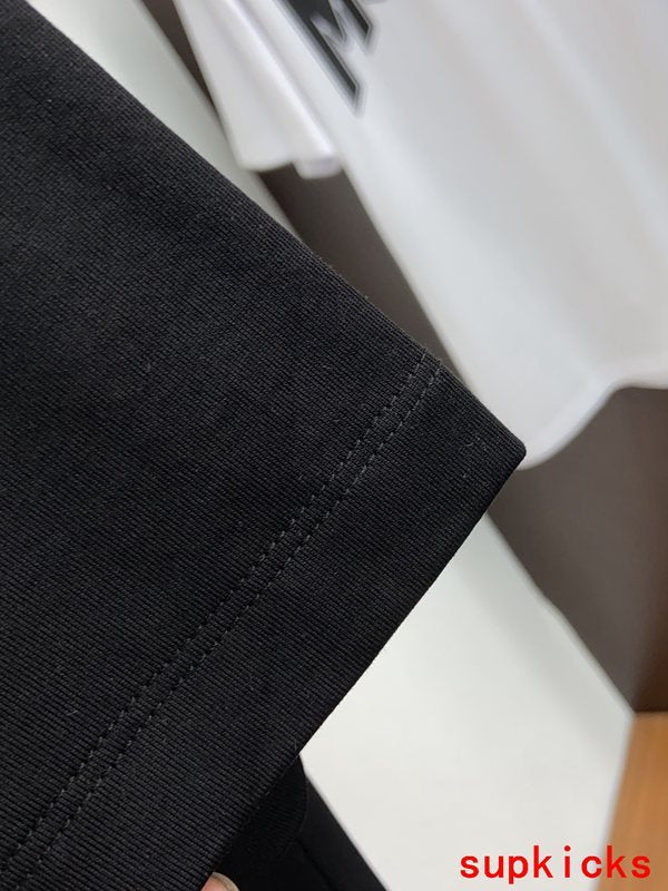 Full styled look of Moncler luxury clothing with relaxed-fit cut