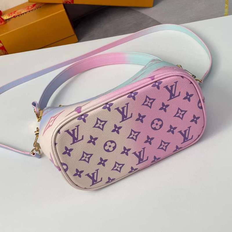 Back view of signature statement women's handbag – women's designer-style accessory