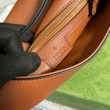 Close-up detail of sleek structured women's handbag – women's luxury handbag