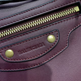 Polished Faux Leather Handbag - Smooth Faux-Leather Exterior | Women's Fashion Handbag #680 - styled full view (image 7) of designer-inspired handbag