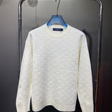 Side profile of Louis Vuitton luxury clothing with runway-inspired design