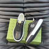 Gucci all-black luxury sneakers view 5 cushioned comfort fit