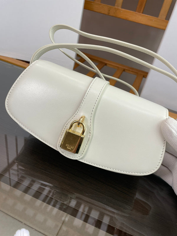 Close-up detail of sleek statement women's handbag – women's luxury handbag