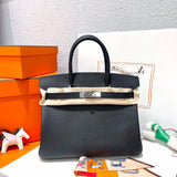 Close-up detail of timeless bag design