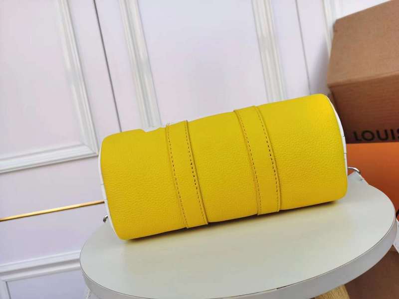 Top view of premium chic women's handbag – women's statement bag