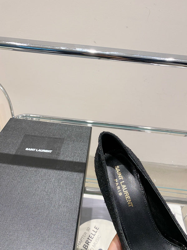 Saint Laurent luxury shoes detail view — premium authentic designer style
