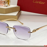 Lifestyle view of Cartier unisex sunglasses